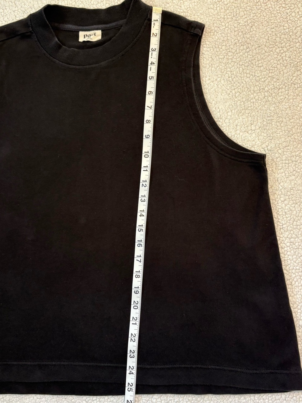 PACT Organic Cotton Sleeveless Top Black Women’s XL - Picture 7 of 8